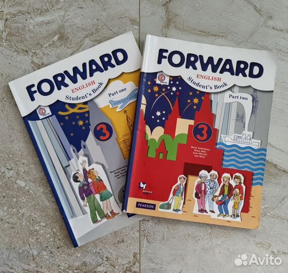 Учебники Forward, 3 класс - 2 части