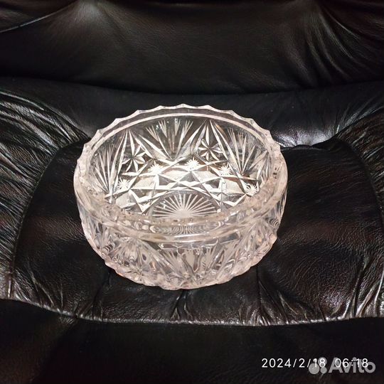 Ваза хрустальная СССР