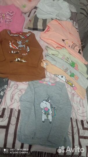 Вещи пакетом для девочки 98 104