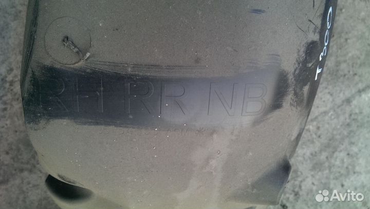 Задний подкрылок Авео Т300 Sonic седан