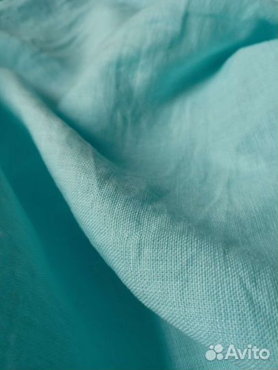 Ткань лен натуральный умягченный