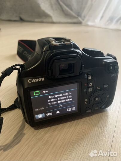 Зеркальный фотоаппарат canon eos 1100d