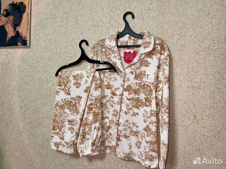 Домашний костюм/пижама женская муслиновая