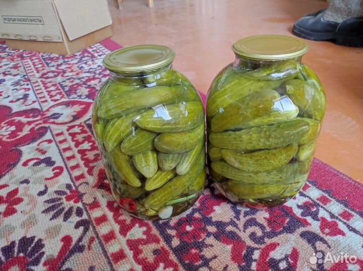 Огурцы соленые