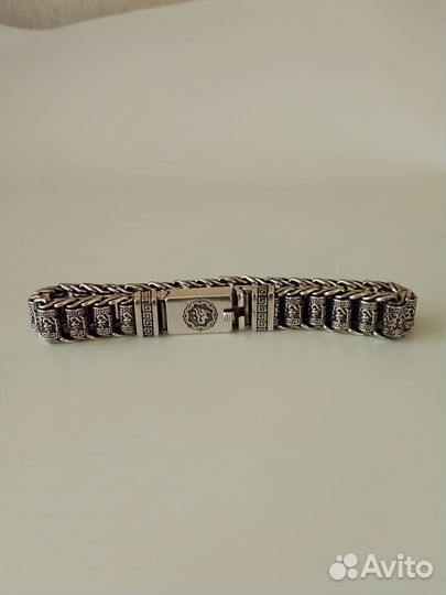 Браслет в серебре мужской