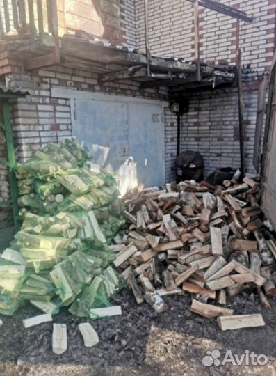 Дрова березовые колотые