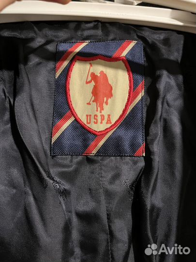 Пальто удлиненное мужское U.S. Polo