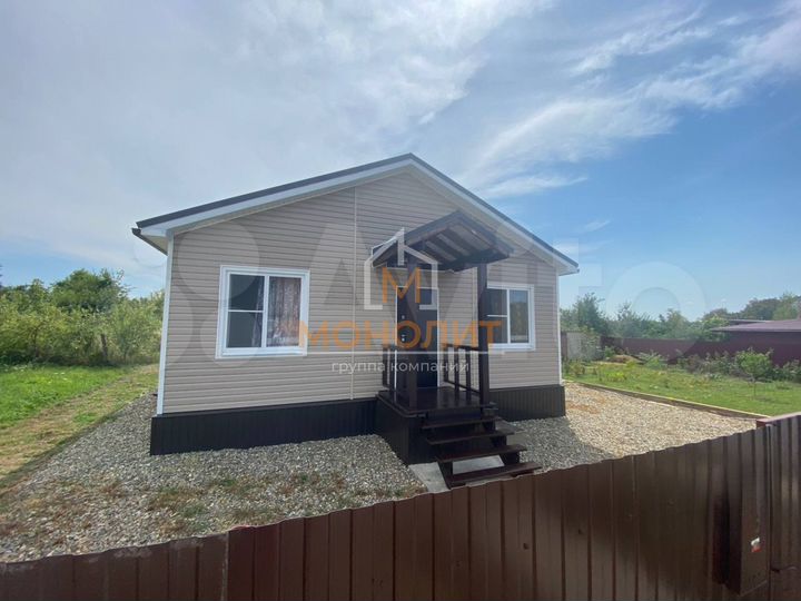 Дом 62,5 м² на участке 5 сот.