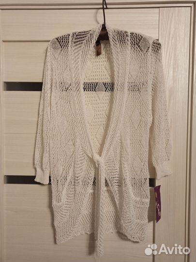 Накидка вязаная