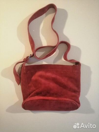 Сумка новая замша