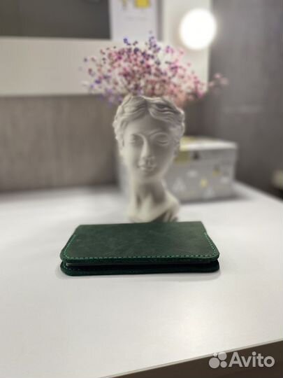 Обложка для паспорта из натур. кожи ручной работы