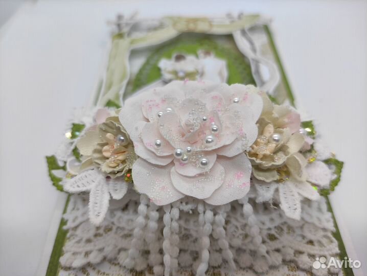 Открытка ручной работы 