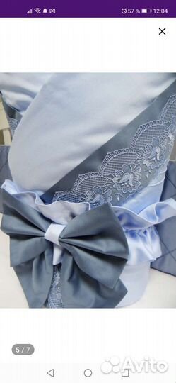 Конверт на выписку для мальчика весна осень