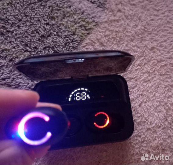 Новые беспроводные наушники белые,чёрные,игровые