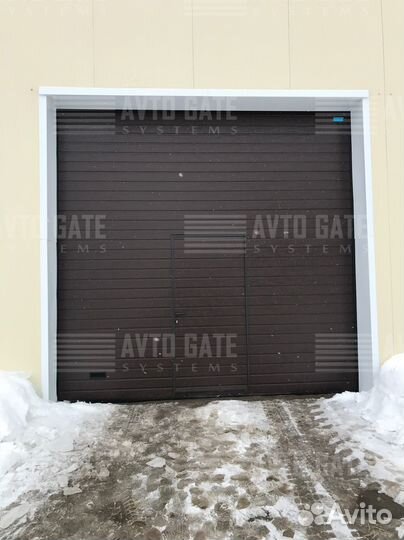 Ворота промышленные секционные
