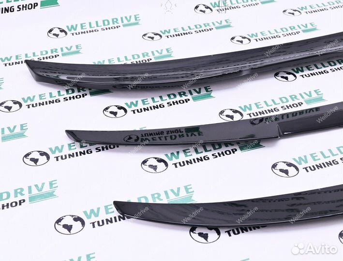 Спойлер BMW 4 F32 M-Performance стиль черный