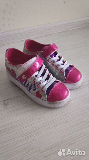 Роликовые кроссовки heelys 33 (eur) 20 см