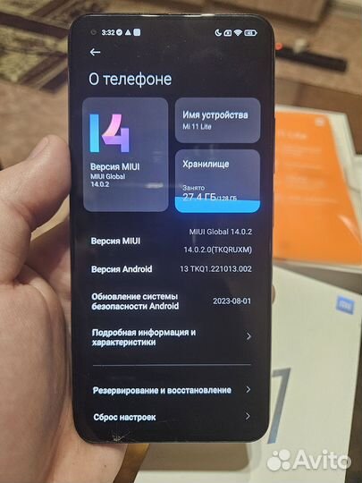 Xiaomi Mi 11 Lite, 8/128 ГБ