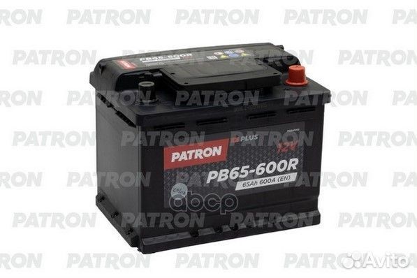 Patron plus 12V 65AH 600A ETN 0(R+) B13 242x175