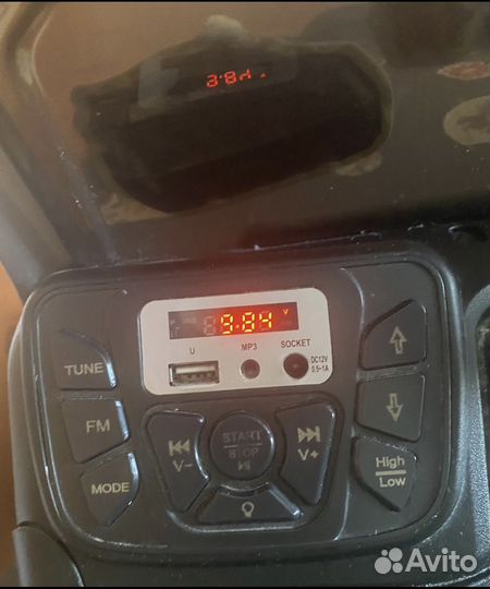 Джип на пульте управления