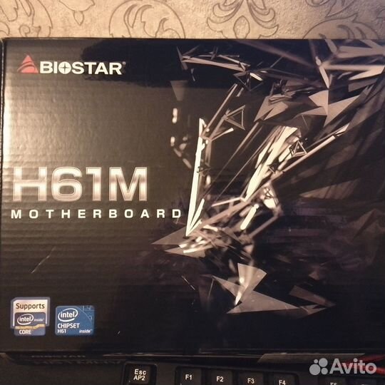 Материнская плата Biostar H61MHV3 новая 1155 сокет