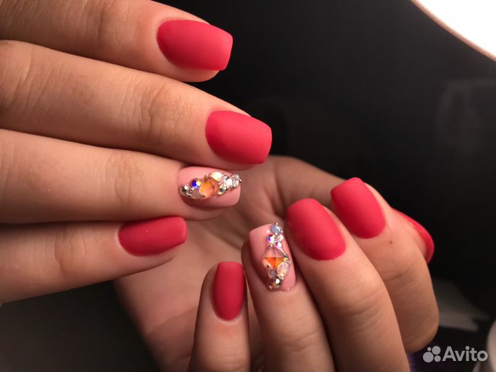 Качественный аппаратный маникюр+покрытие