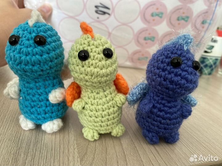 Вязанные игрушки ручной работы