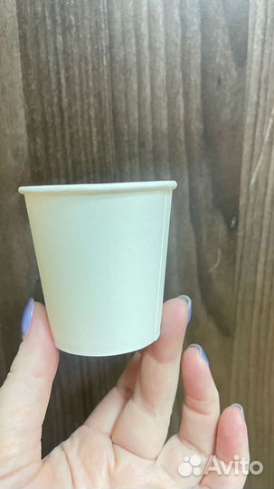 Белые бумажные стаканчики 100 мл 33 коробки