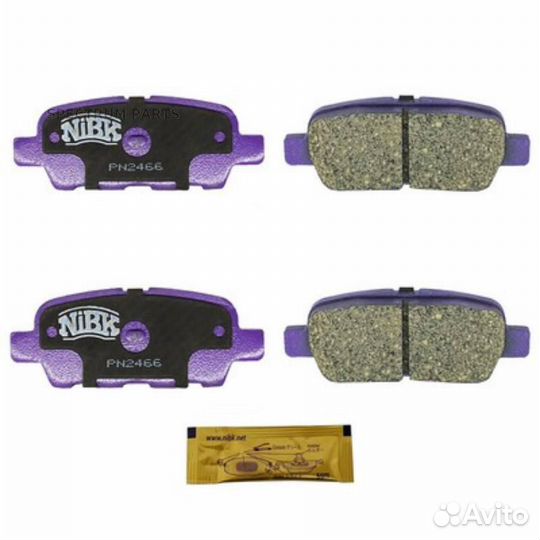 Nibk PN2466 Колодки NiBK PN2466