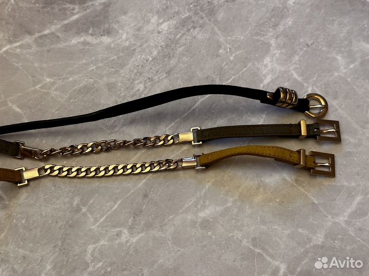 Ремни кожаные Zarina