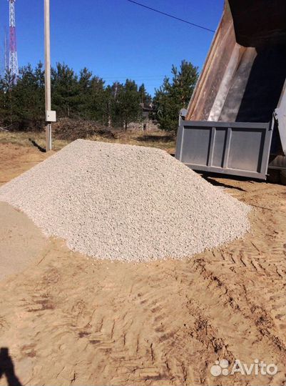 Щебень известняковый