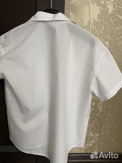 Рубашка для девочки школьная 9-10 лет