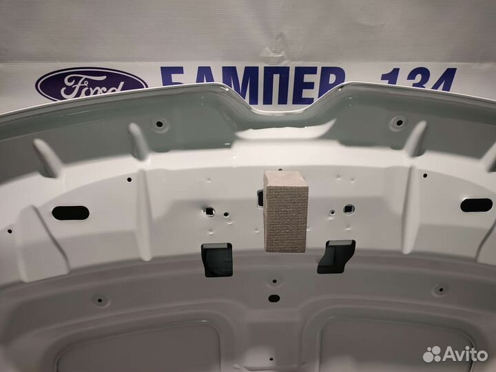 Капот renault logan 2 Белый