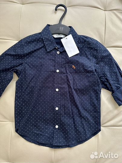 Рубашка h&m 92,104