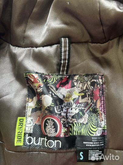 Сноубордический костюм burton