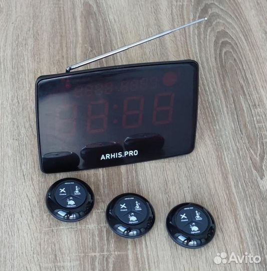 Табло и кнопка вызова персонала для кафе