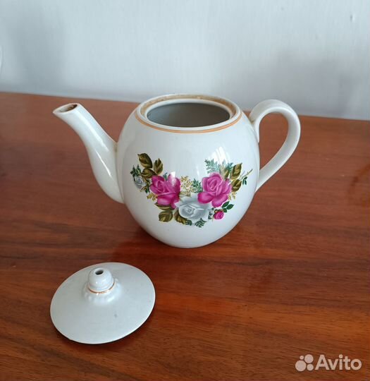 СССР Чайник чайничек заварочный советский фарфор