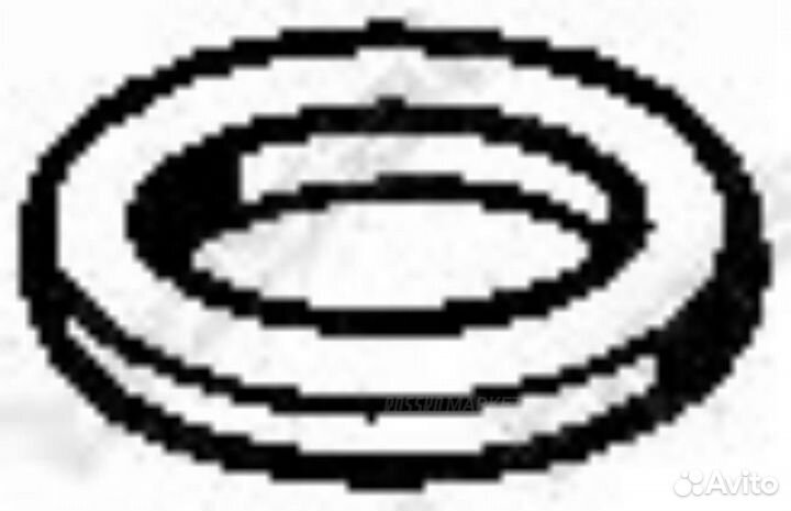 Bosal 256-071 Прокладка глушителя металокартонная