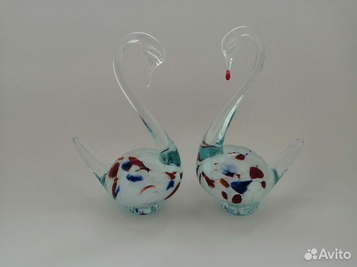 Фигурки из хрусталя. Никольский завод