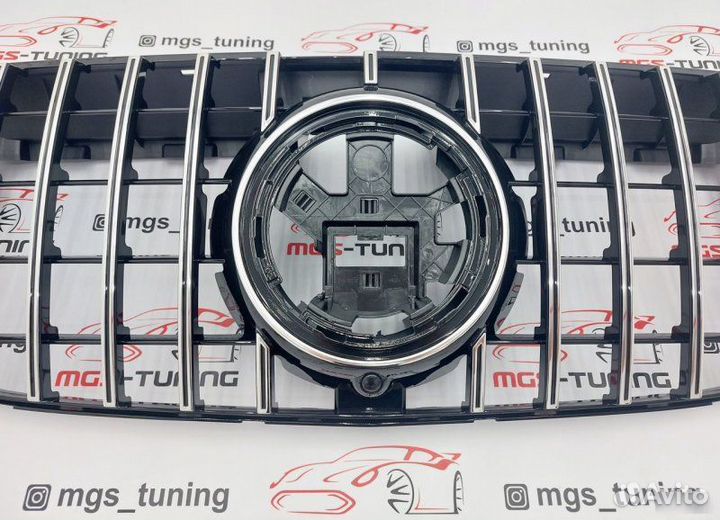 Решетка GT style+шильдик AMG Mercedes GLS x167