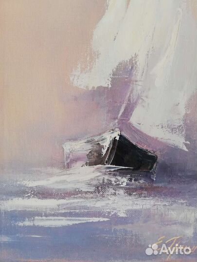 Картина маслом Парус 20*30