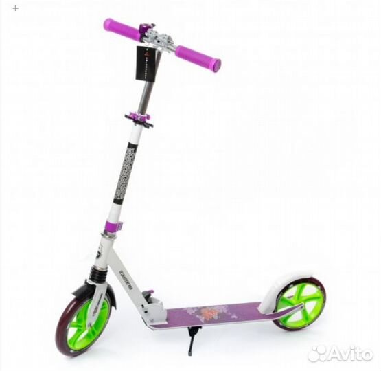 Самокат подростковый Prime Super белый