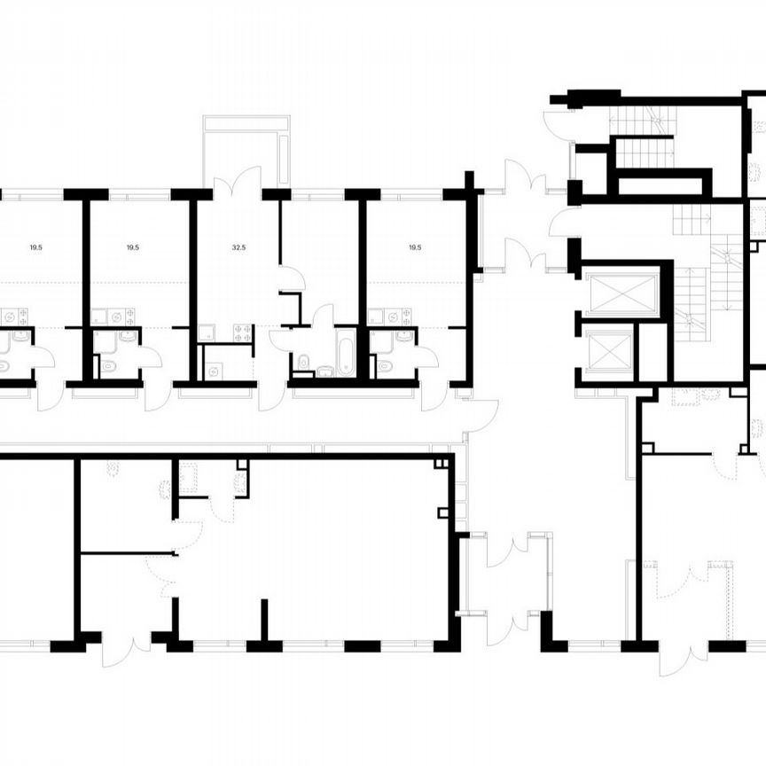 2-к. квартира, 56,6 м², 1/9 эт.