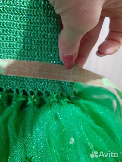 Новогодний костюм елочка 122-128