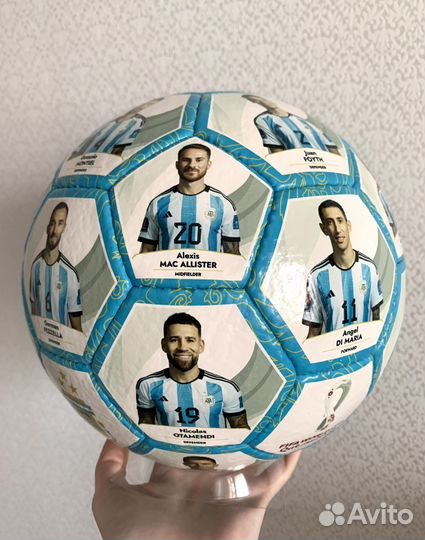 Мяч футбольный сувенирный #5 диаметр 22 см