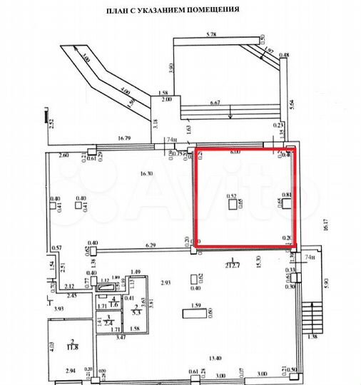 Первая линия, отдельный вход, 38 м²