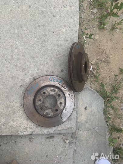 Тормозные диски hyundai getz