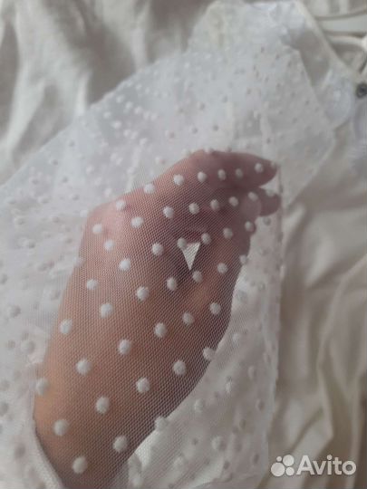 Блузка школьная р 134