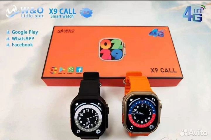 SMART watch X9 ultra 2 -4G. Apple ultra 2