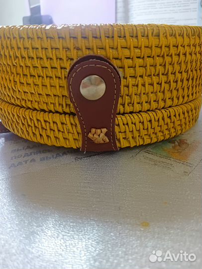 Сумка плетённая